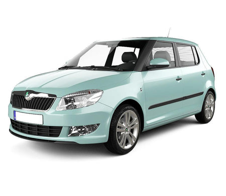 Alfombrillas de coche Skoda Fabia II fabricación 03.2007 - 10.2014, carrocería hatchback