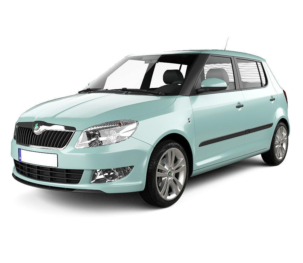 Molduras laterales Skoda Fabia II fabricación 03.2007 - 10.2014, carrocería hatchback