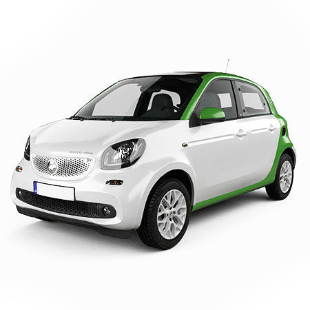 Alfombrillas de moqueta Smart ForFour II fabricación 2014 - presente, carrocería hatchback