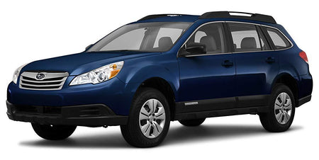 Protección de umbral de puerta de acero inoxidable Subaru Outback IV fabricación 2009 - 2014, carrocería camioneta