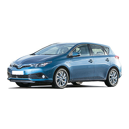 Alfombrillas tipo bandeja Toyota Auris II Hybrid fabricación 07.2013 - 12.2018, carrocería hatchback