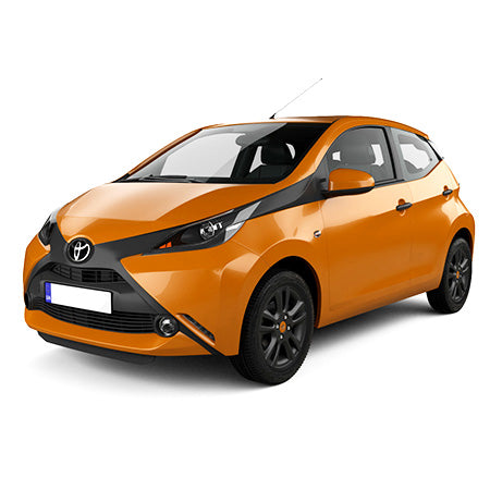 Alfombrillas de coche Toyota Aygo II fabricación 07.2014 - 11.2021, carrocería hatchback
