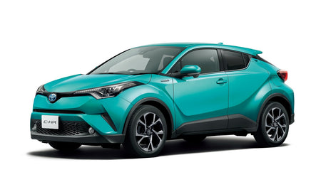 Alfombrillas de coche Toyota C-HR fabricación 01.2017 - 12.2023, carrocería suv