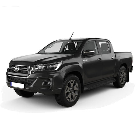 Alfombrillas tipo bandeja Toyota Hilux fabricación 09.2016 - presente, carrocería camioneta