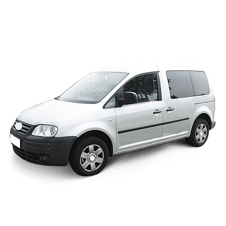 Protección para borde del maletero de acero inoxidable Volkswagen Caddy fabricación 2004 - 10.2020, carrocería furgoneta