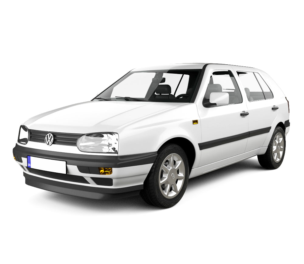 Deflectores de aire Volkswagen Golf 3 fabricación 1992 - 1997, carrocería hatchback