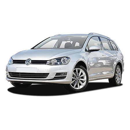 Alfombrillas tipo bandeja Volkswagen Golf 6 fabricación 06.2007 - 08.2013, carrocería camioneta