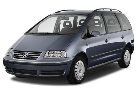 Alfombrillas tipo bandeja Volkswagen Sharan I fabricación 1995 - 08.2010, carrocería furgoneta