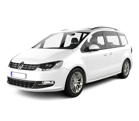 Protección de umbral de puerta de acero inoxidable Volkswagen Sharan II fabricación 09.2010 - presente, carrocería furgoneta