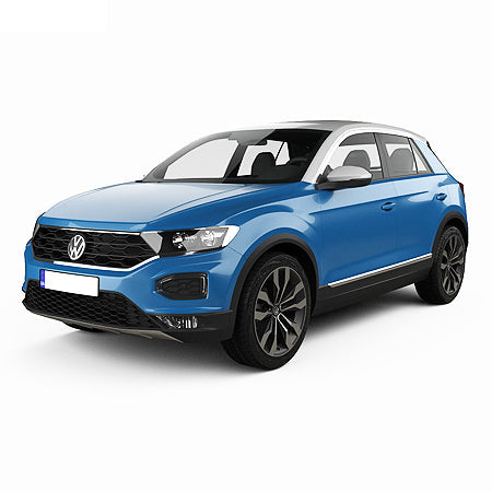 Alfombrillas tipo bandeja Volkswagen T-Roc fabricación 12.2017 - presente, carrocería suv