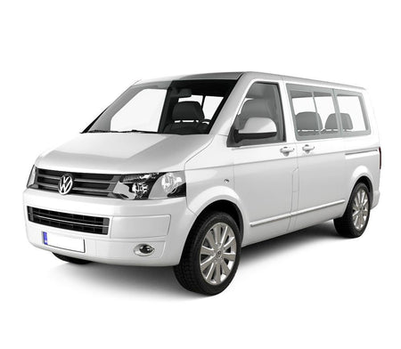 Alfombrillas tipo bandeja Volkswagen T5 fabricación 2003 - 05.2015, carrocería furgoneta