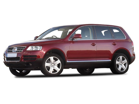 Protección de umbral de puerta de acero inoxidable Volkswagen Touareg I fabricación 11.2002 - 2010, carrocería suv