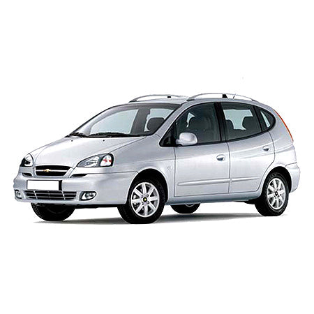 Molduras laterales Chevrolet Rezzo fabricación 2001 - 2008, carrocería minibús