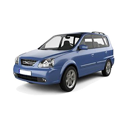 Alfombrillas de coche Kia Carens II fabricación 1999 - 10.2006, carrocería furgoneta