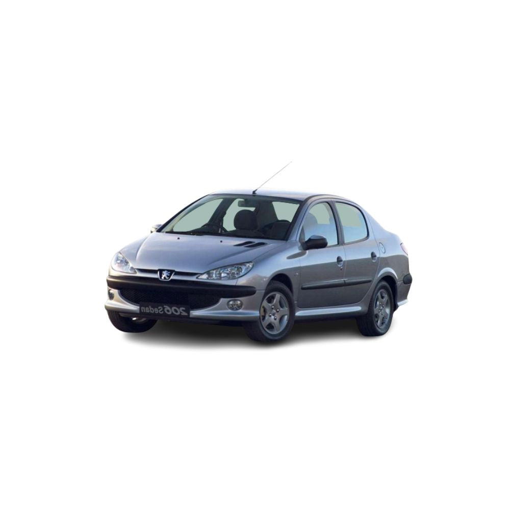 Alfombrillas de moqueta Peugeot 206 fabricación 1998 - 2010, carrocería sedán
