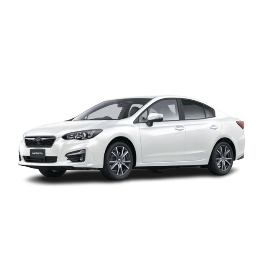 Alfombrillas tipo bandeja Subaru Impreza V fabricación 09.2017 - 2023, carrocería sedán