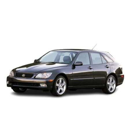 Alfombrillas tipo bandeja Lexus IS I fabricación 1998 - 2005, carrocería camioneta