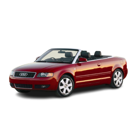 Alfombrillas de coche Audi A4 B6 fabricación 2002 - 2006, carrocería cabrio