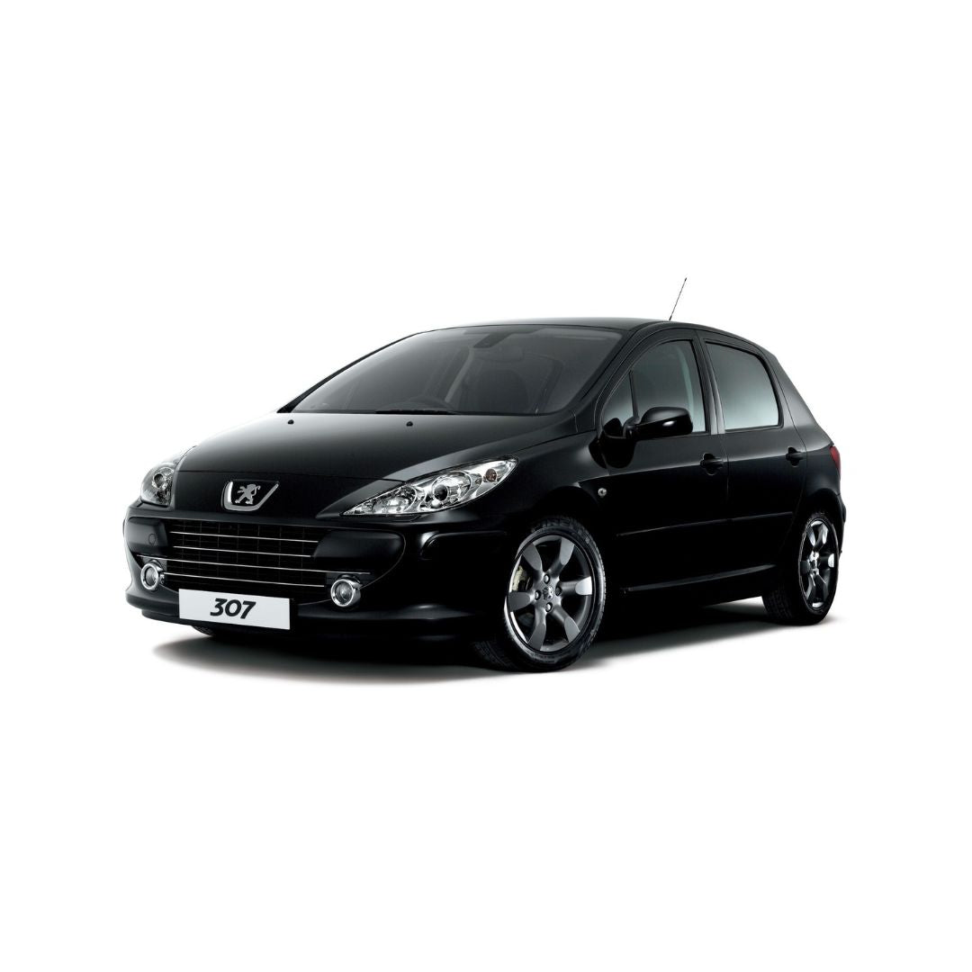Alfombrillas de coche Peugeot 307 Facelift fabricación 2005 - 2012, carrocería hatchback