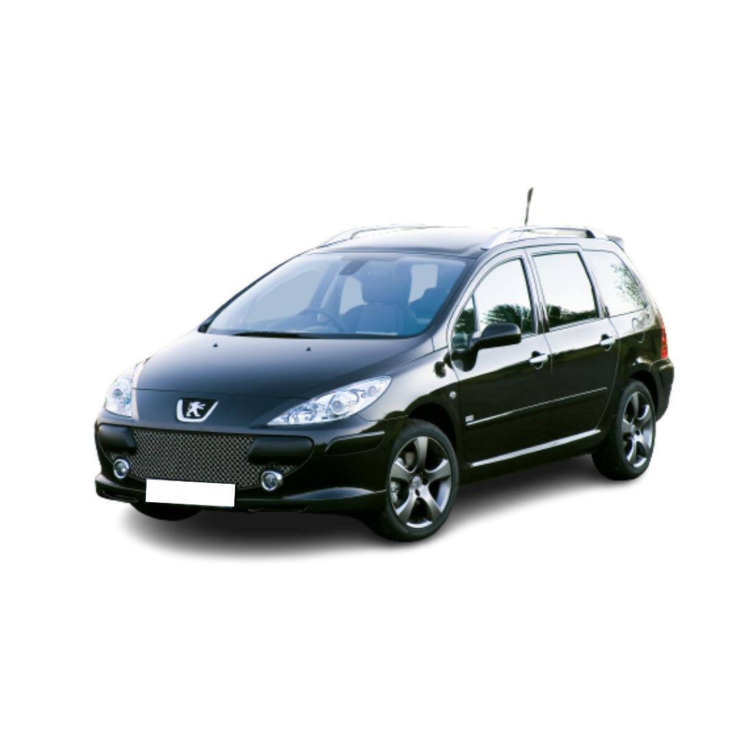 Alfombrillas de coche Peugeot 307 Facelift fabricación 2005 - 2012, carrocería camioneta