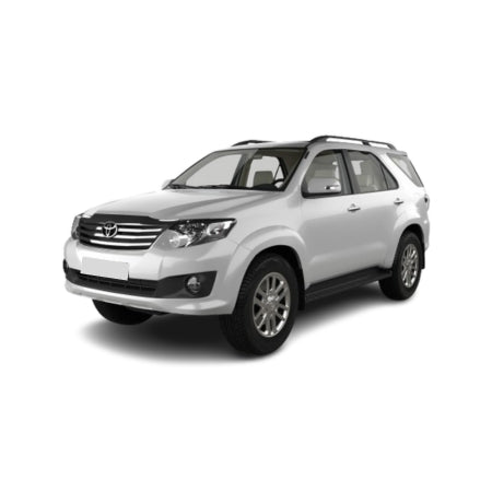 Protección de umbral de puerta de acero inoxidable Toyota Fortuner