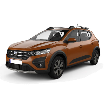 Protección para borde del maletero de acero inoxidable Dacia Sandero