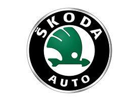 Soporte de protección acero inoxidable para reposapiés de coche Skoda
