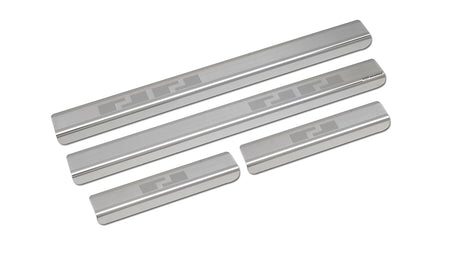 Protección de umbral de puerta de acero inoxidable BYD Dolphin Facelift, fabricación 2024 - presente, carrocería hatchback | 08-1578