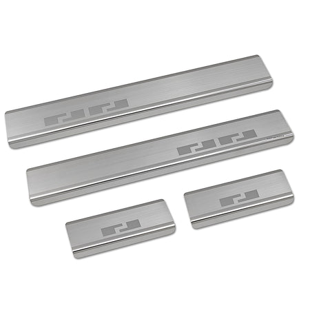 Protección de umbral de puerta de acero inoxidable MG ZS Hybrid+, fabricación 09.2024 - presente, carrocería suv | 08-1872