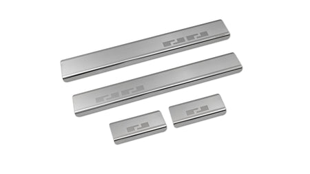Protección de umbral de puerta de acero inoxidable MG 3 Hybrid+, fabricación 05.2024 - presente, carrocería hatchback | 08-1873