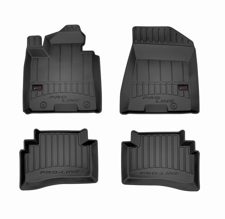 Alfombrillas tipo bandeja Hyundai Tucson III, fabricación 07.2015 - 09.2020, carrocería suv sin pretensor del cinturón de seguridad detrás del asiento del conductor | 3D407138