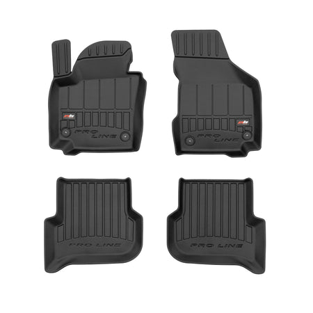 Alfombrillas tipo bandeja Seat Altea, fabricación 2004 - 08.2015, carrocería hatchback distancias 31.5 cm conductor / 30.4 cm pasajero | 3D407244