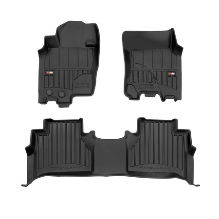 Alfombrillas tipo bandeja Nissan Navara, fabricación 01.2016 - presente, carrocería camioneta | 3D425750