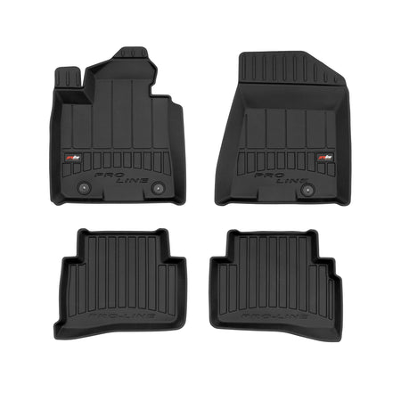 Alfombrillas tipo bandeja Hyundai Tucson III, fabricación 07.2015 - 09.2020, carrocería suv con pretensor del cinturón de seguridad detrás del asiento del conductor | 3D425804