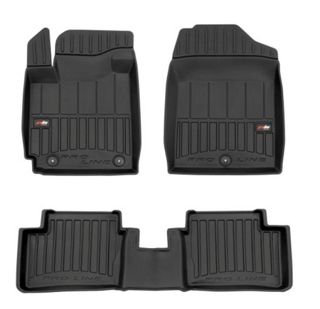 Alfombrillas tipo bandeja Kia Picanto II, fabricación 04.2011 - 03.2017, carrocería hatchback #1