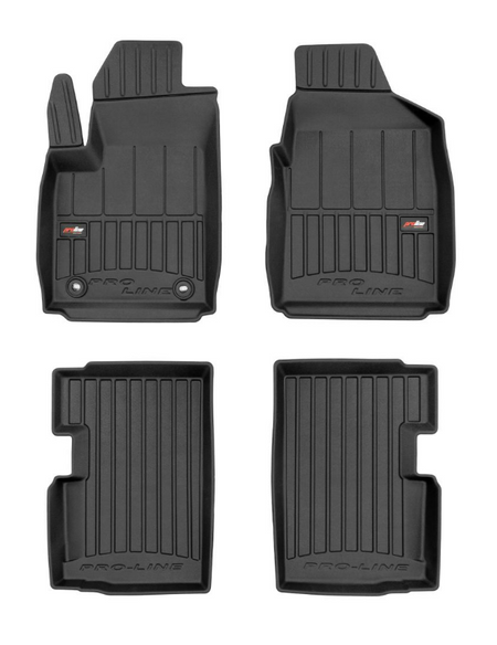 Alfombrillas tipo bandeja Ford KA II, fabricación 2009 - 08.2017, carrocería hatchback #1