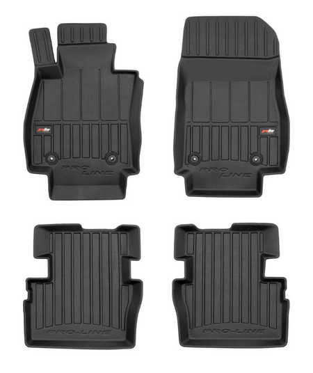 Alfombrillas tipo bandeja Mazda 2 III, fabricación 02.2015 - presente, carrocería hatchback #1