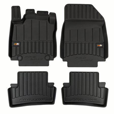 Alfombrillas tipo bandeja Renault Clio IV, fabricación 10.2012 - 08.2019, carrocería hatchback | 3D802019