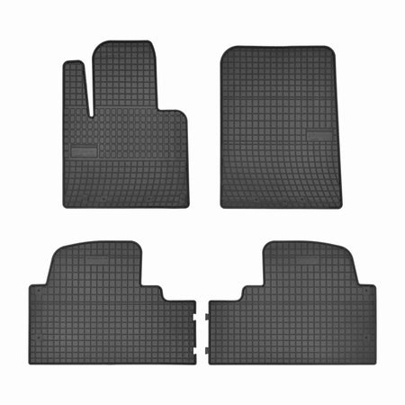 Alfombrillas de coche Hyundai Santa Fe III, fabricación 09.2012 - 07.2018, carrocería suv la primera fila y la segunda fila | ET546047