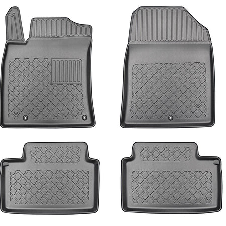 Alfombrillas tipo bandeja Hyundai I30 III, fabricación 12.2017 - 2020, carrocería fastback no corresponde al modelo phev | 603312