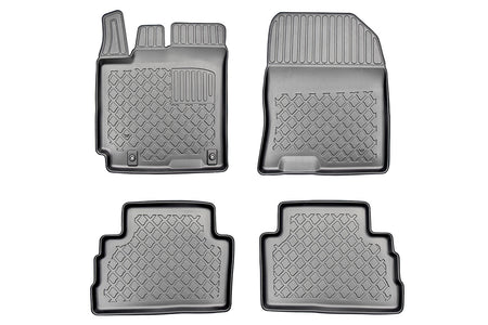 Alfombrillas tipo bandeja Hyundai Kona, fabricación 11.2017 - 03.2023, carrocería suv no corresponde al modelo eléctrico y híbrido | 603315