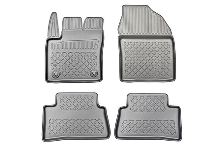 Alfombrillas tipo bandeja Toyota C-HR, fabricación 01.2017 - 12.2023, carrocería suv no corresponde al modelo phev | 603381