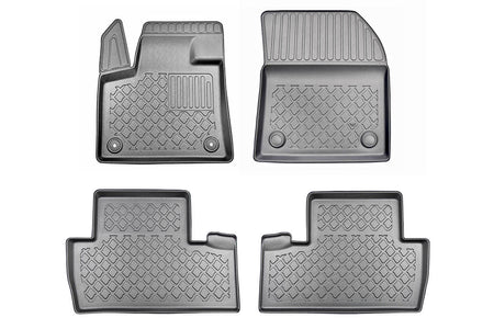 Alfombrillas tipo bandeja Peugeot 5008 II, fabricación 07.2017 - presente, carrocería suv incluso facelift, sin tercera fila | 603574