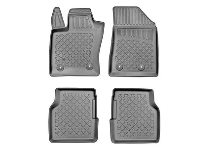 Alfombrillas tipo bandeja Jeep Compass II, fabricación 08.2017 - presente, carrocería suv incluso facelift, no corresponde al modelo phev | 603830