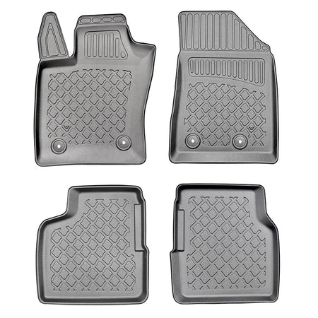 Alfombrillas tipo bandeja Jeep Compass Plug-in Hybrid, fabricación 2021 - presente, carrocería suv | 603832