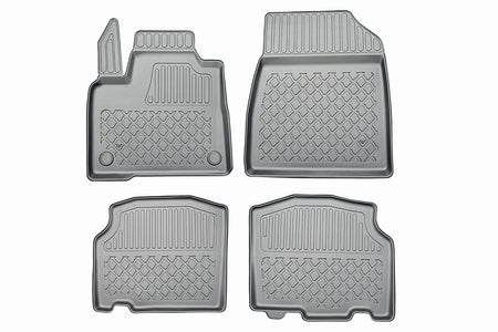 Alfombrillas tipo bandeja Mercedes T-Class, fabricación 04.2022 - presente, carrocería furgoneta batalla corta y larga, no corresponde al modelo eléctrico | 604009