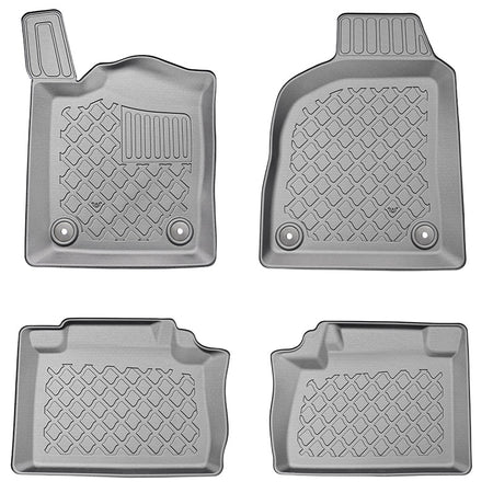 Alfombrillas tipo bandeja Dodge Durango 3 WK2 Facelift 2, fabricación 2021 - presente, carrocería suv 7 plazas, sin tercera fila | 604252