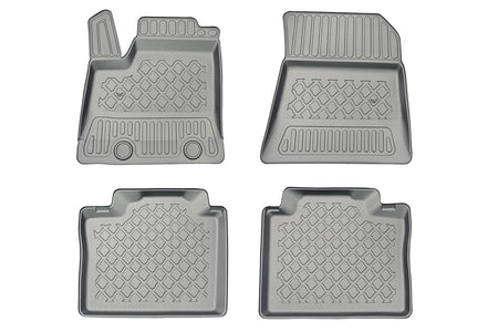 Alfombrillas tipo bandeja Renault Espace VI E-Tech Hybrid, fabricación 04.2023 - presente, carrocería suv 5-7 plazas, sin tercera fila | 604371