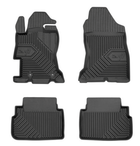 Alfombrillas tipo bandeja Subaru XV II, fabricación 01.2018 - presente, carrocería suv #3