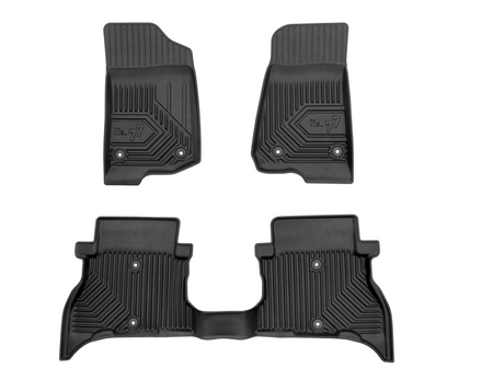 Alfombrillas tipo bandeja Jeep Wrangler PHEV, fabricación 2021 - presente, carrocería suv #1